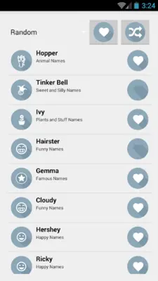 Pet Name Chooser android App screenshot 1